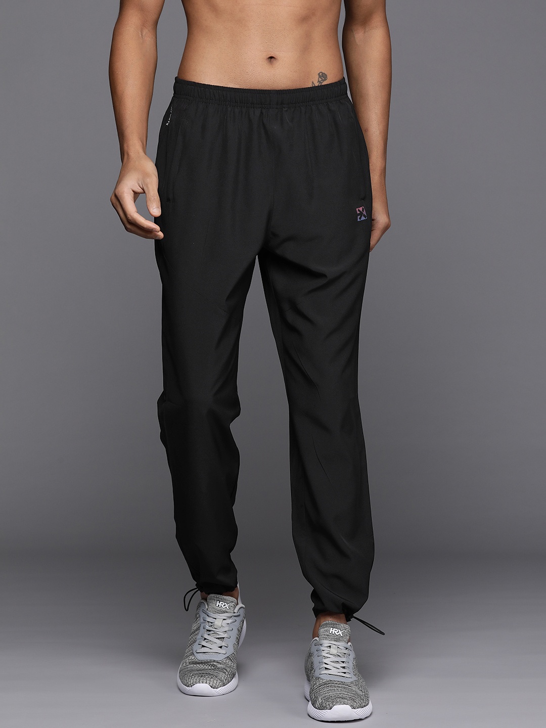 

HRX by Hrithik Roshan Men Rapid-Dry Training Joggers, Black