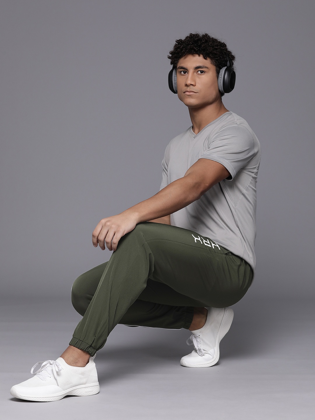 

HRX by Hrithik Roshan Men Lifestyle Track Pants, Olive