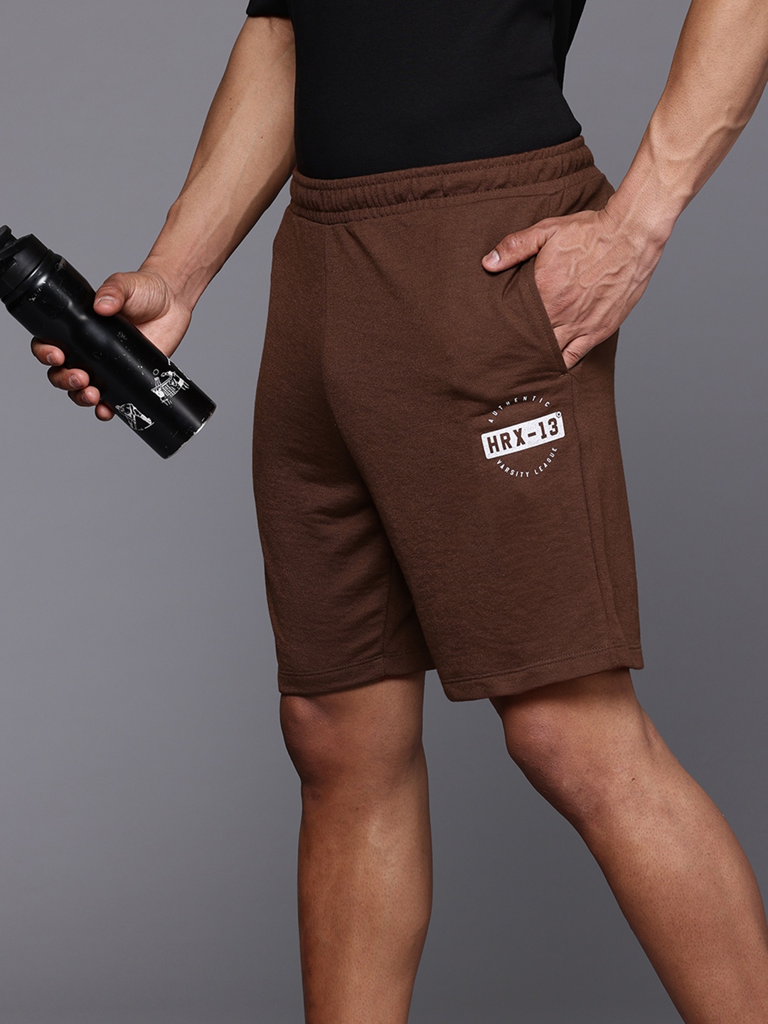 

HRX by Hrithik Roshan Men Lifestyle Shorts, Brown