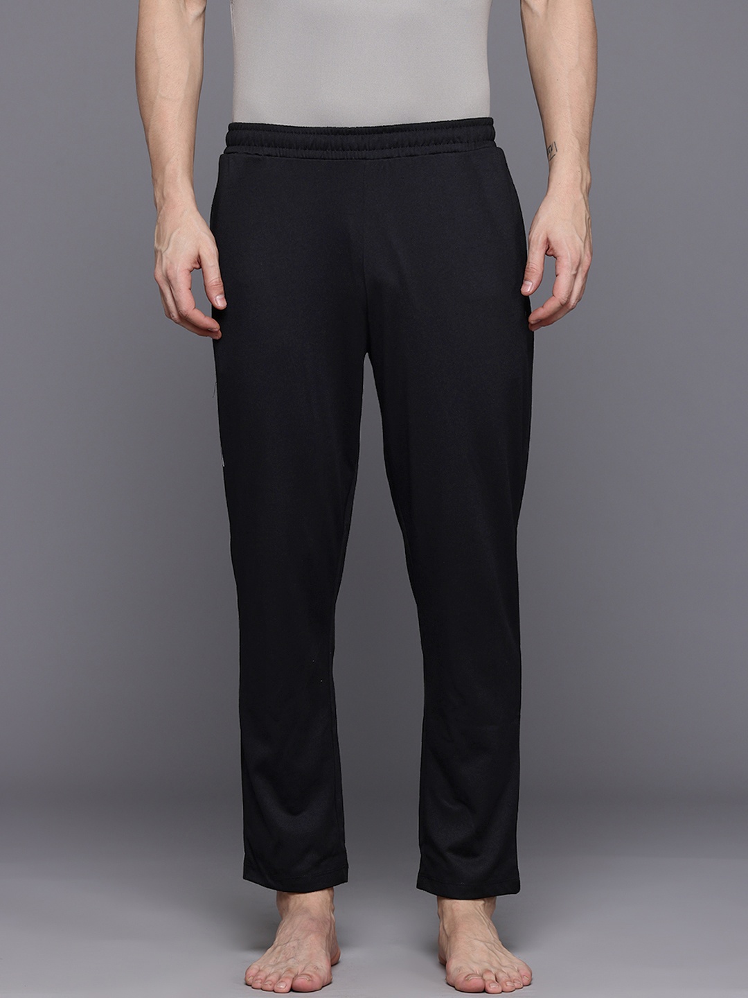 

HRX by Hrithik Roshan Men Yoga Track Pants, Black