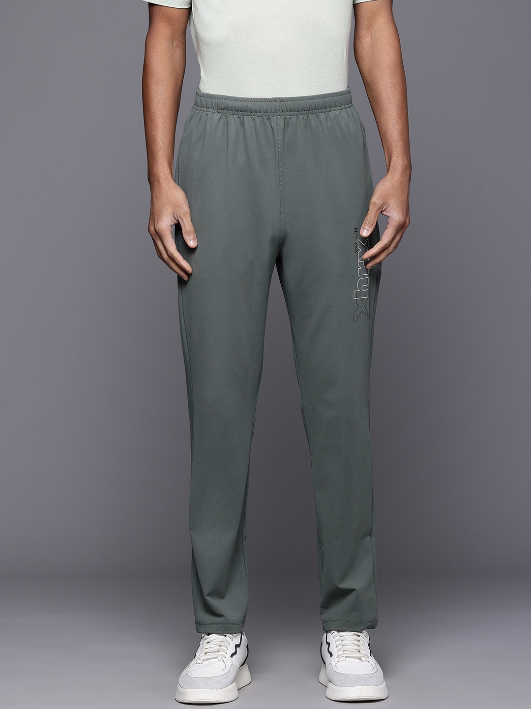 

HRX by Hrithik Roshan Men Lifestyle Track Pants, Olive