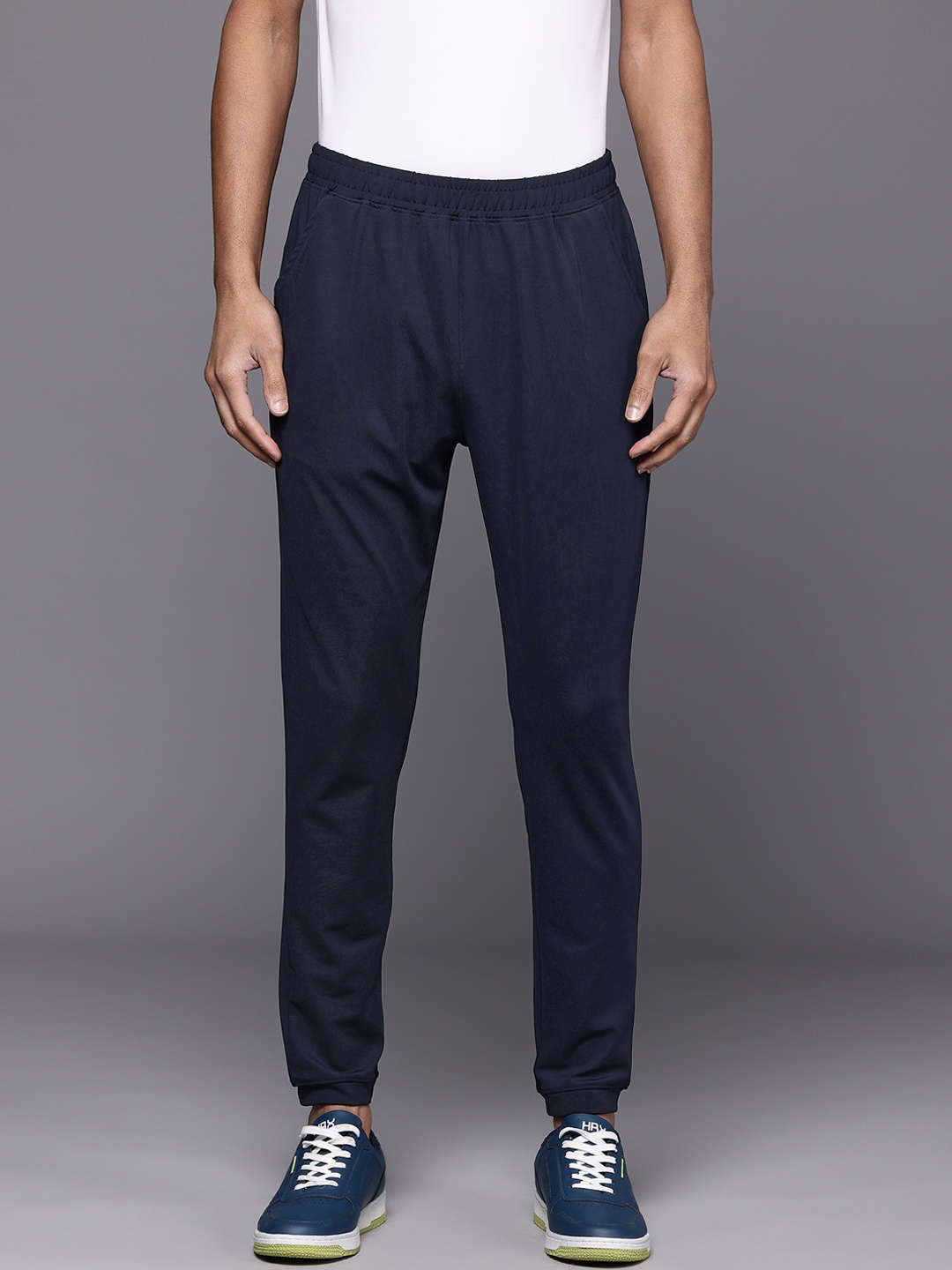 

HRX by Hrithik Roshan Men Lifestyle Joggers, Navy blue