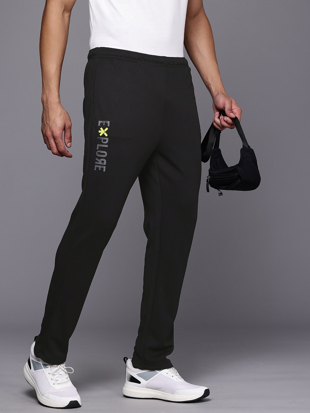 

HRX by Hrithik Roshan Men Regular Track Pants, Black