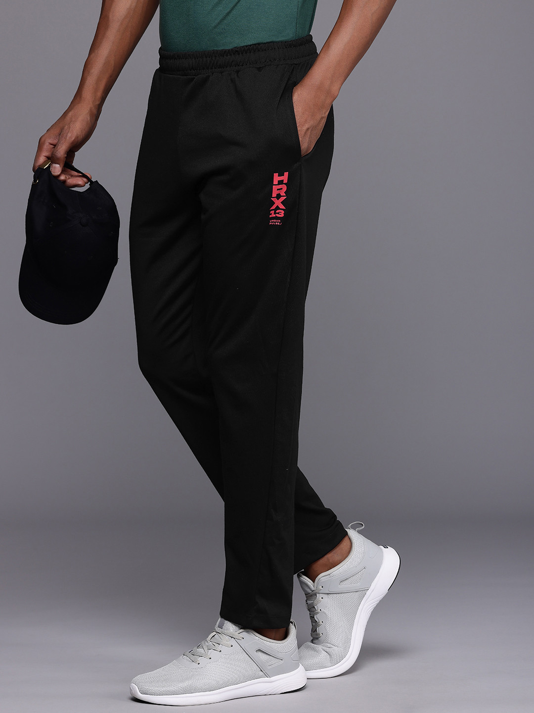 

HRX by Hrithik Roshan Men Lifestyle Track Pants, Black