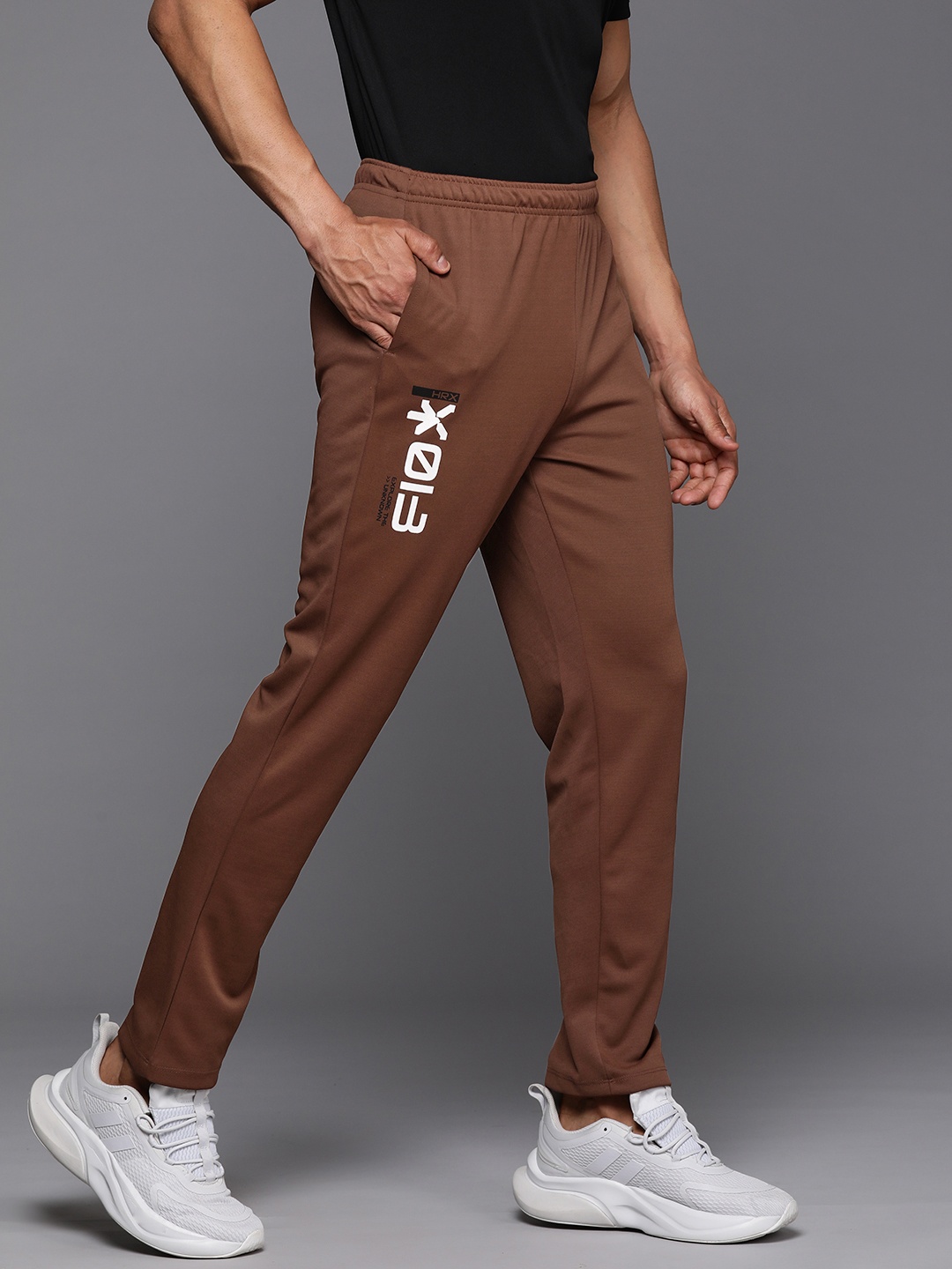 

HRX by Hrithik Roshan Men Casual Track Pants, Brown