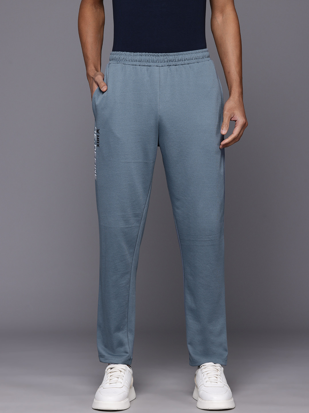 

HRX by Hrithik Roshan Men Lifestyle Track Pants, Blue