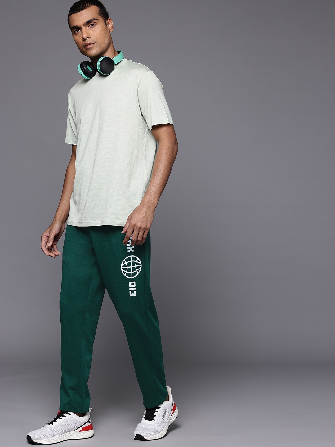 

HRX by Hrithik Roshan Men Lifestyle Track Pants, Green