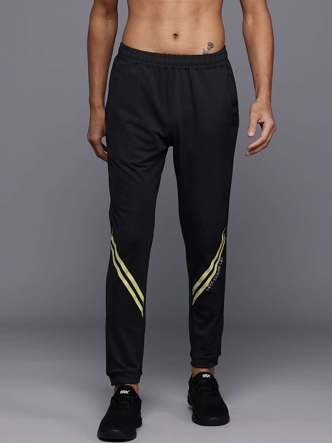 

HRX by Hrithik Roshan Men Training Joggers, Black