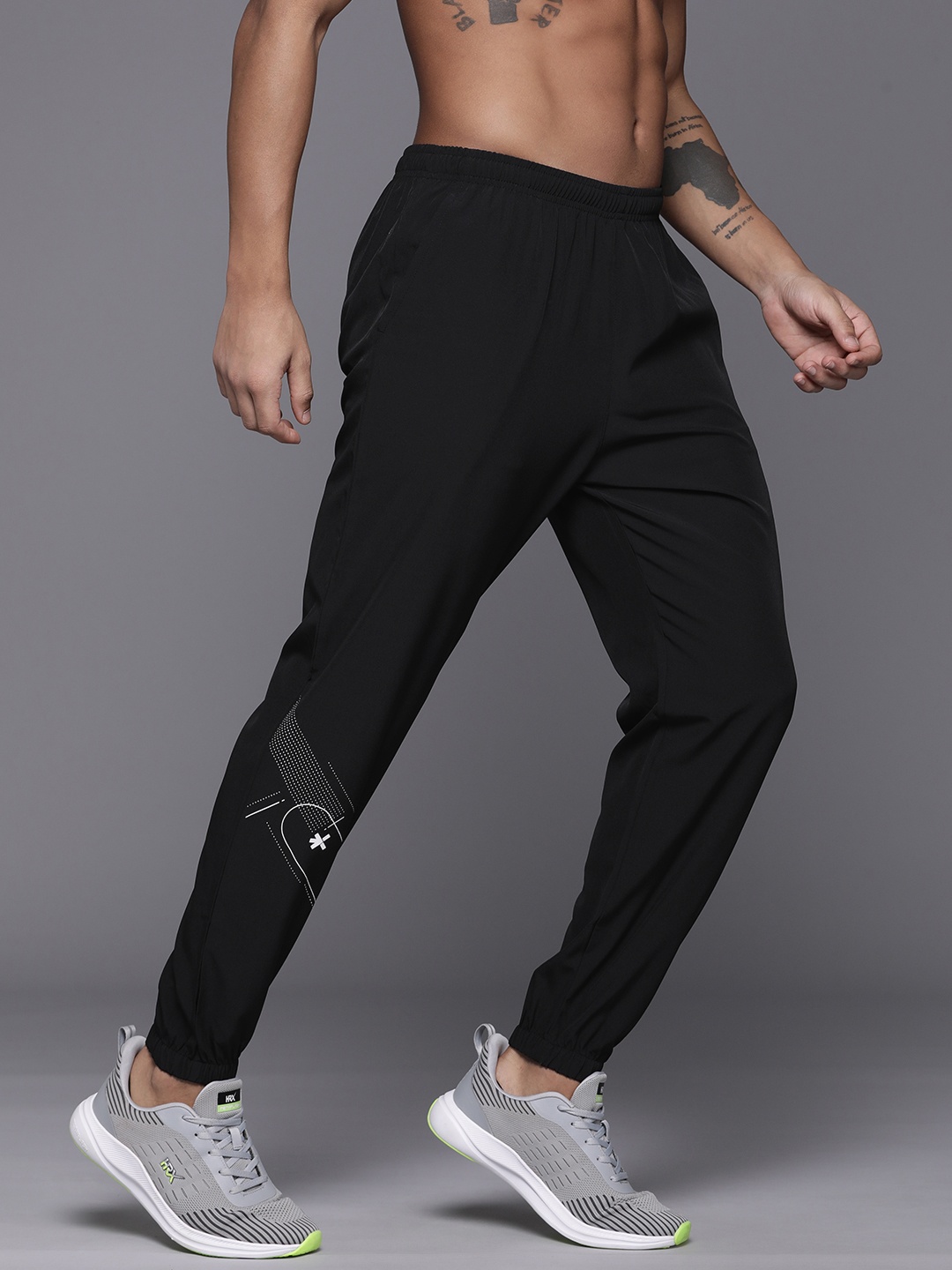 

HRX by Hrithik Roshan Men Sports Track Pants, Black