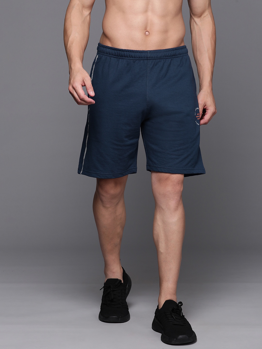 

HRX by Hrithik Roshan Men Training Shorts, Navy blue