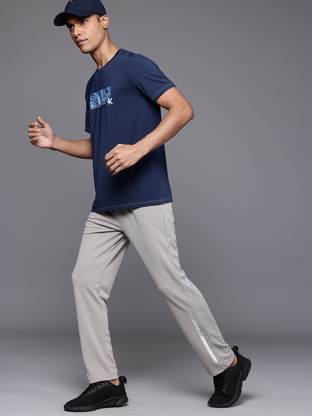 

HRX by Hrithik Roshan Men Running Track Pants, Grey
