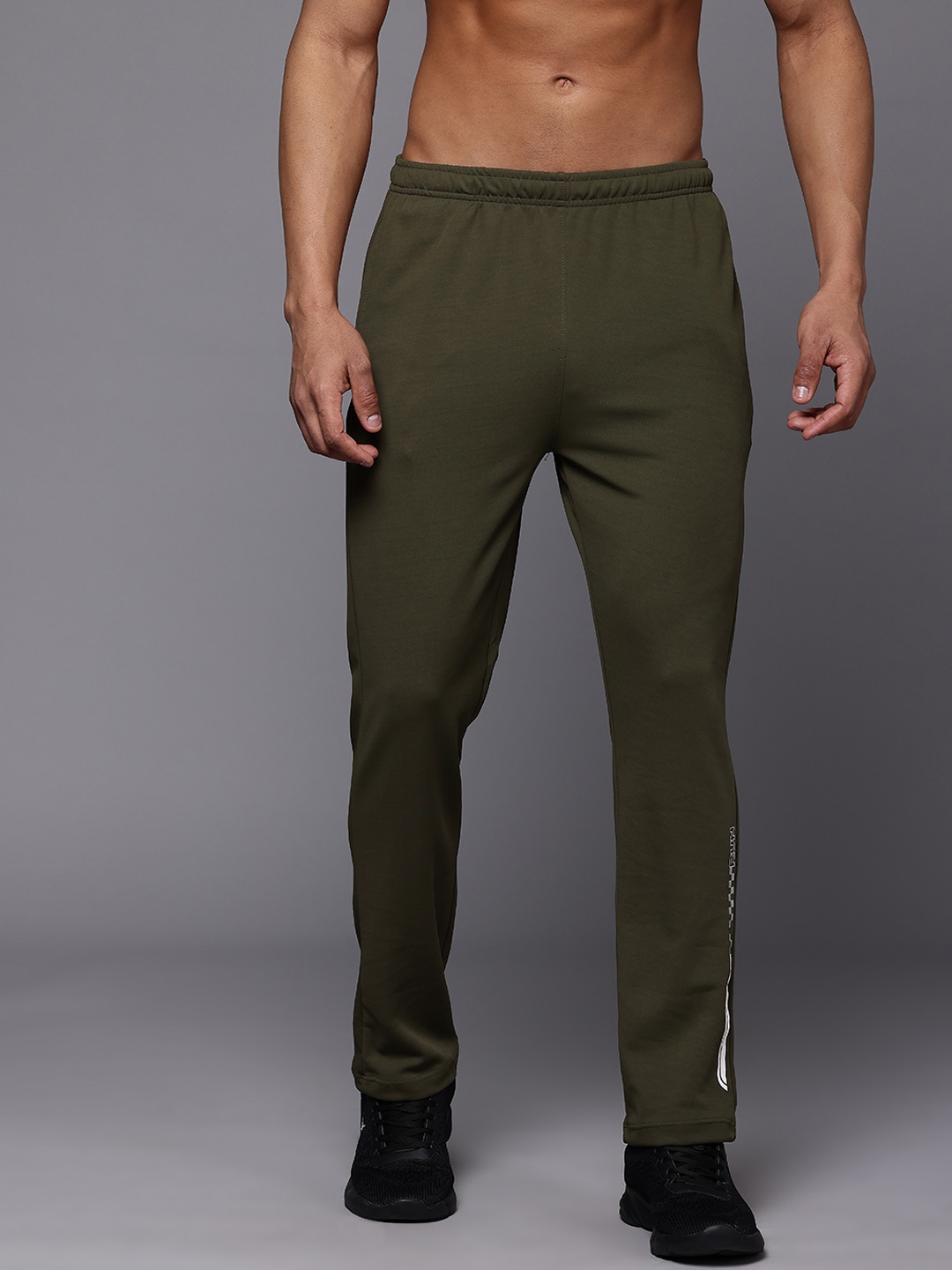 

HRX by Hrithik Roshan Men Running Track Pants, Olive