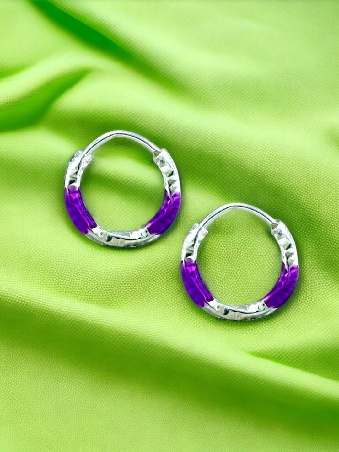 

Taraash 925 Sterling Silver Contemporary Hoops