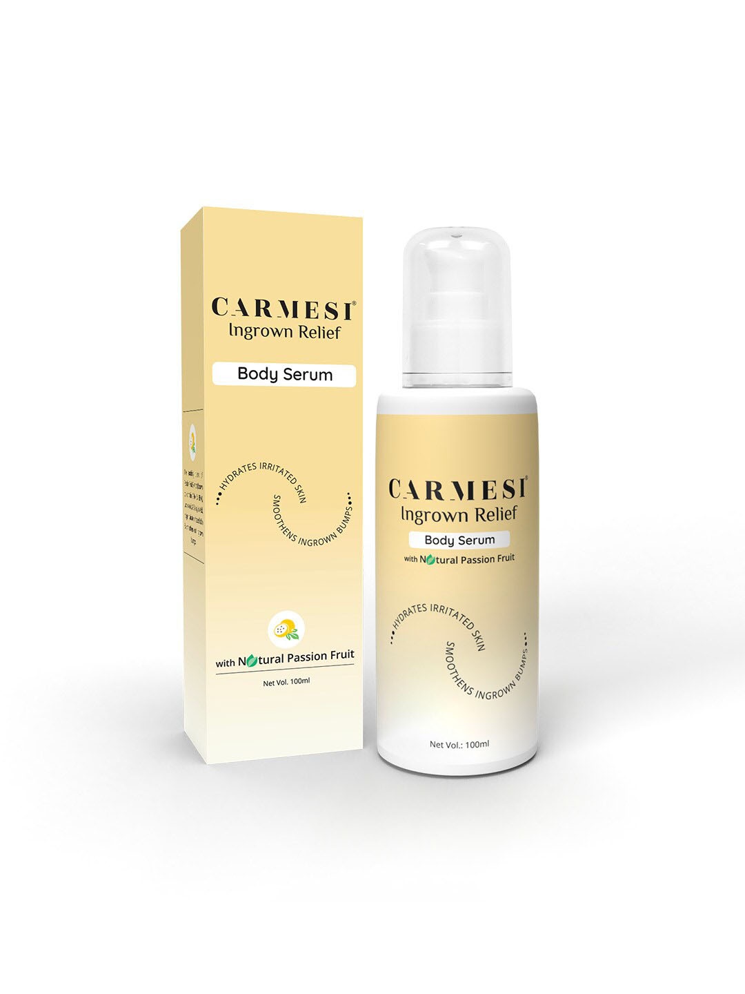 

CARMESI Ingrown Relief Body Serum For Smoothens Ingrown Bumps - 100ml, White