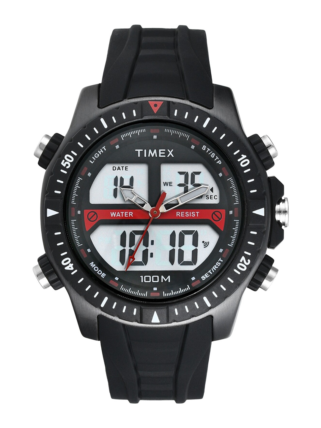 

Timex Men Round Sports Digital Watch TWESK3401T, Grey