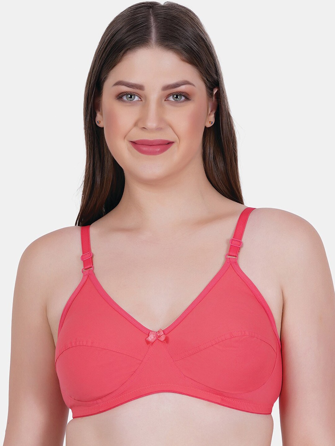 

Reveira All Day Comfort Dry Fit Bra Medium Coverage, Orange