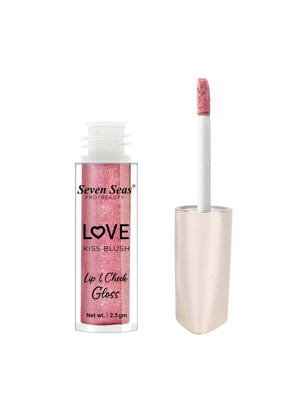 

Seven Seas Love Kiss Blush Highly Pigmented Lip & Cheek Gloss 2.5g - Pink 103