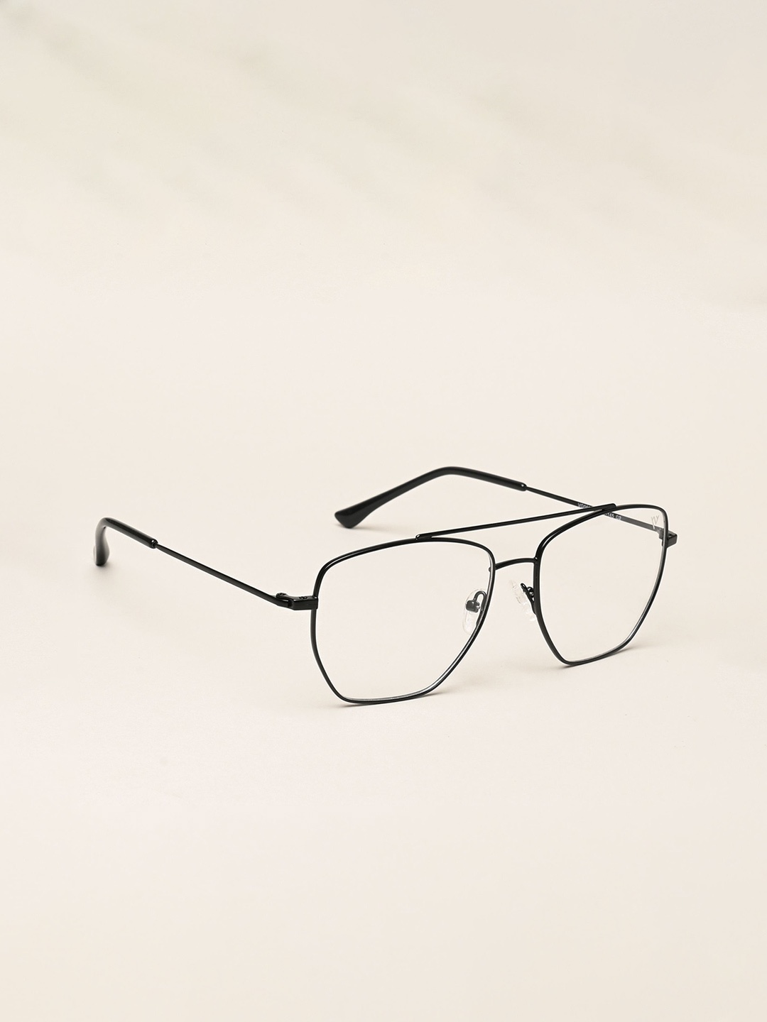 

Voyage Unisex Full Rim Wayfarer Frame, Black