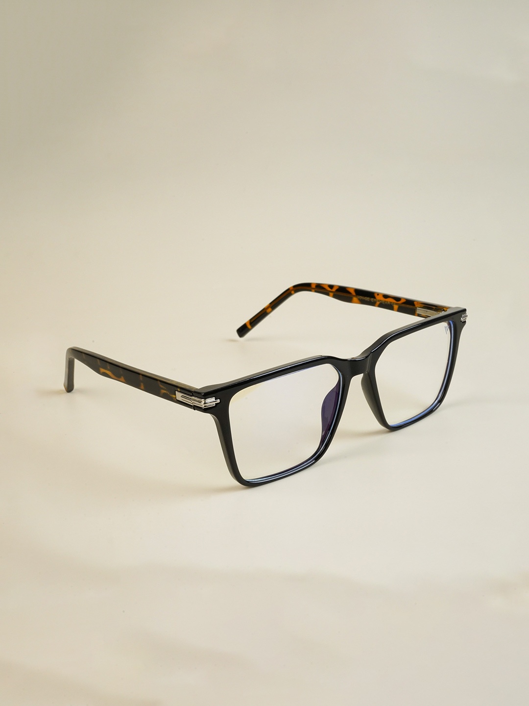 

Voyage Unisex Full Rim Square Frames 86002MG4937, Black