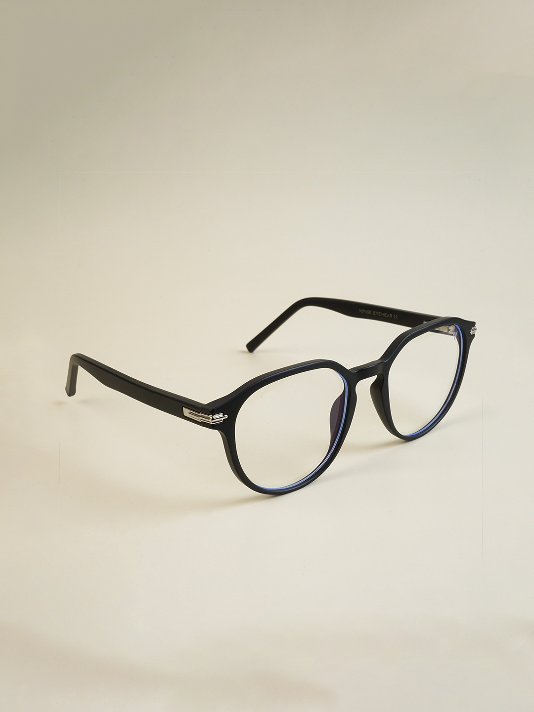 

Voyage Unisex Full Rim Square Frames 86003MG4940, Black