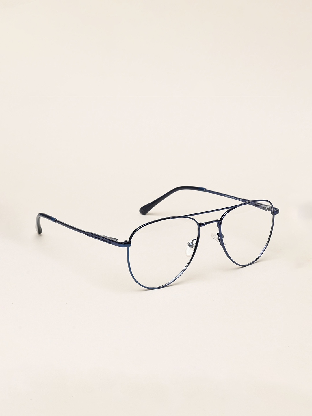 

Voyage Unisex Full Rim Aviator Frames VG001MG5013, Blue