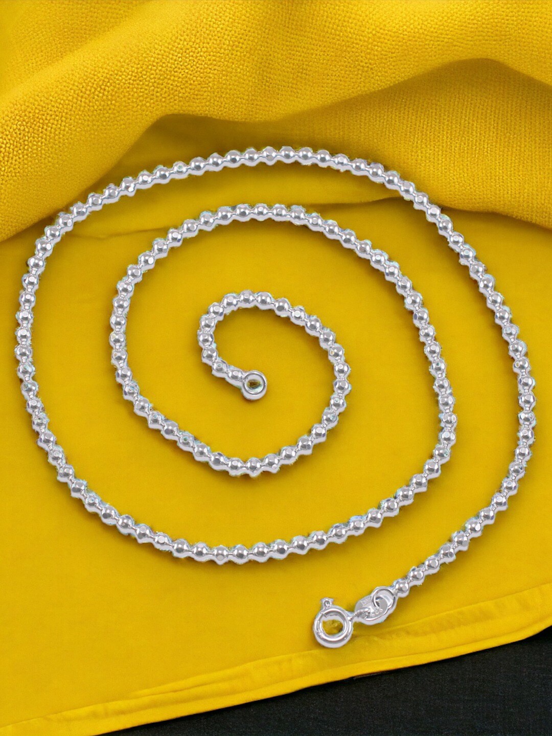 

Taraash Silver-Plated 925 Sterling Silver Chain