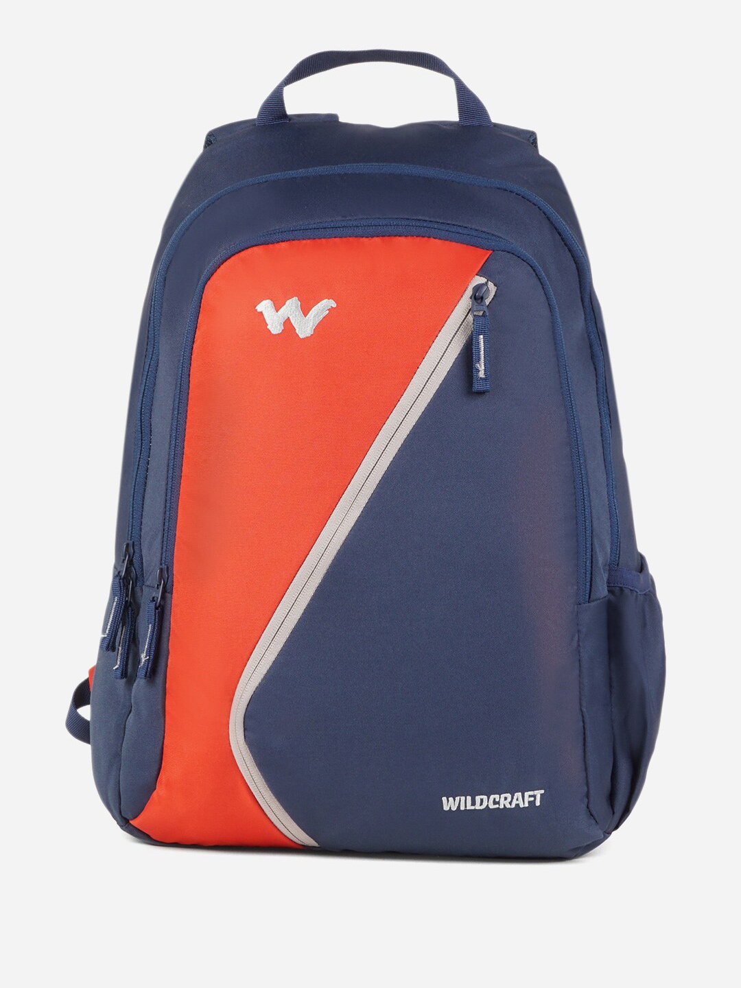 

Wildcraft Unisex Colourblocked Backpack, Navy blue