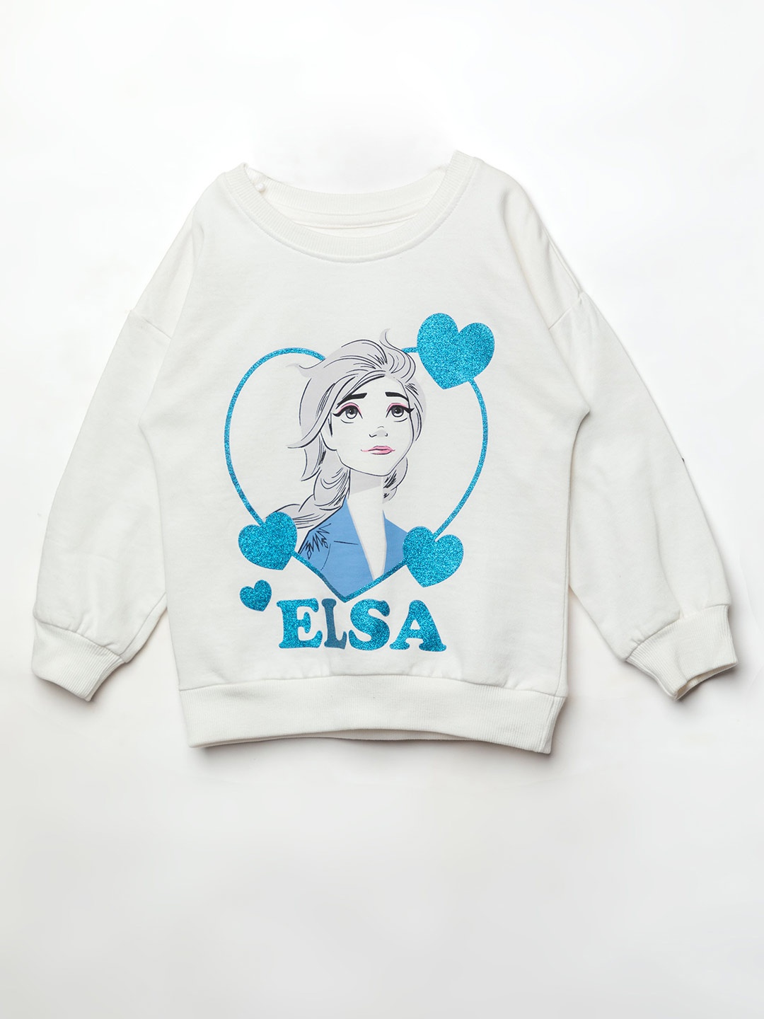 

BAESD Girls Pullover Long Sleeves Graphic Printed Casual Sweatshirt, White