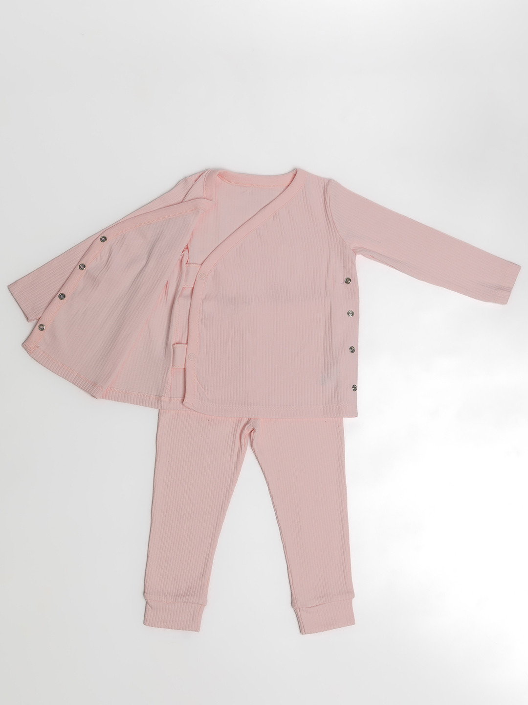 

BAESD Infants Girls Pure Cotton Top with Trousers, Pink