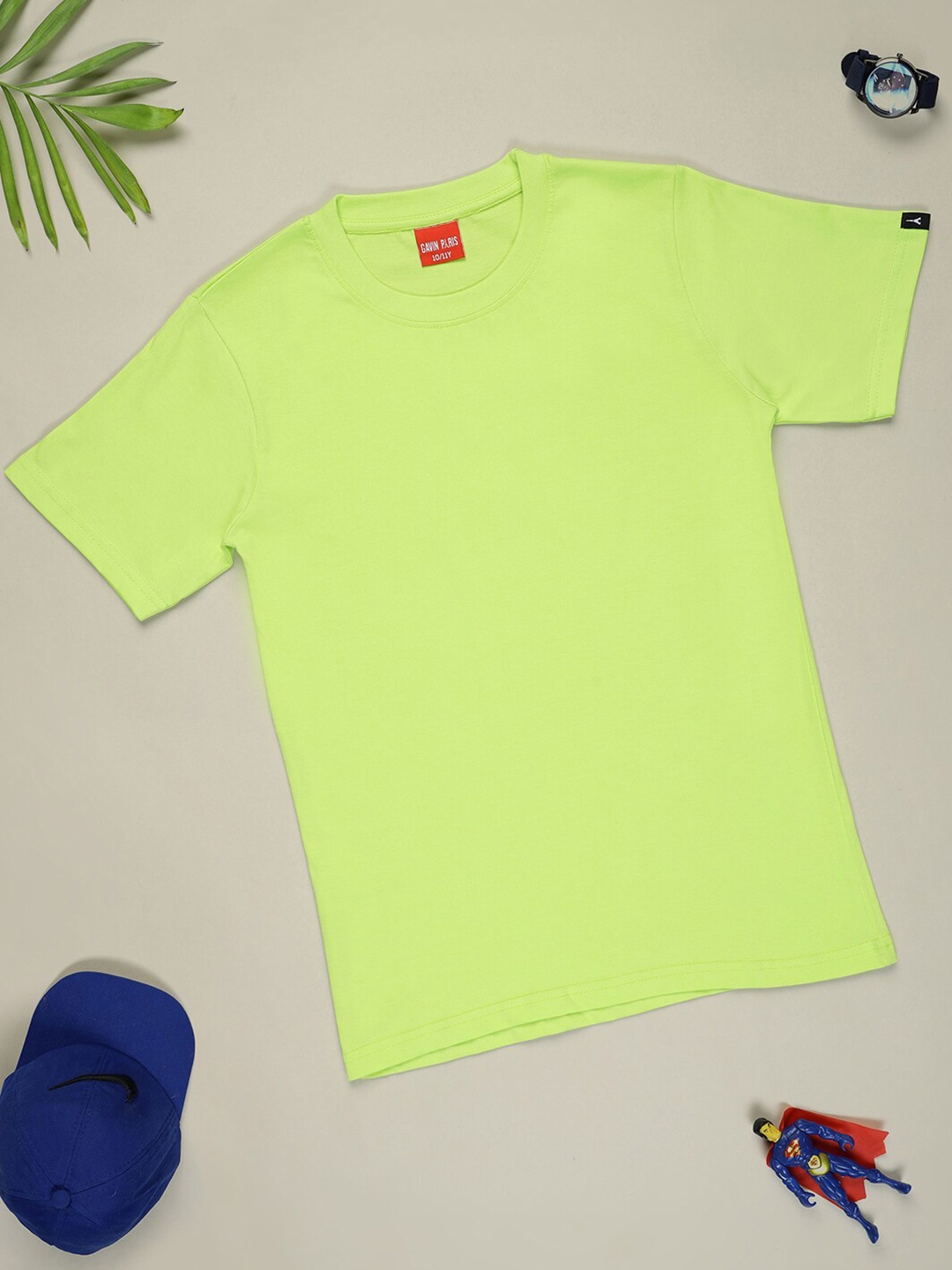 

Gavin Paris Boys Cotton Casual T-shirts, Green