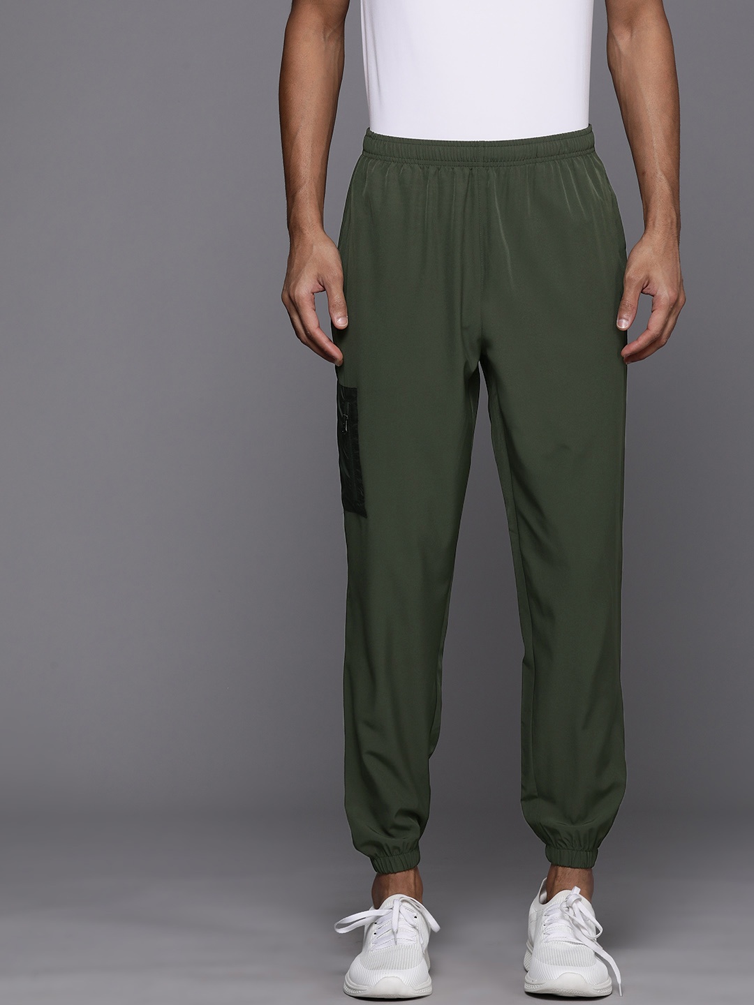 

HRX by Hrithik Roshan Men Casual Joggers, Olive