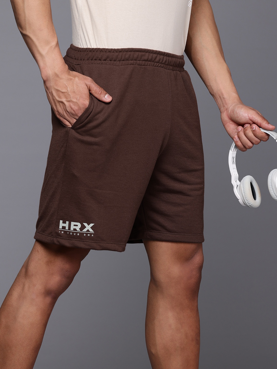 

HRX by Hrithik Roshan Men Lifestyle Shorts, Brown