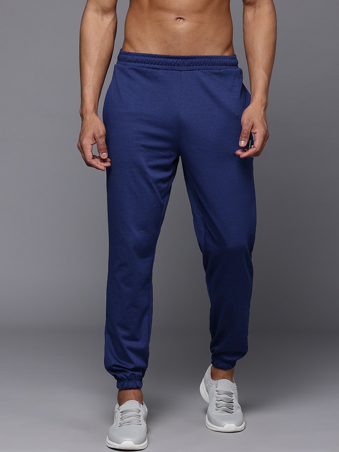 

HRX by Hrithik Roshan Men Running Jogger Style Trackpants, Navy blue