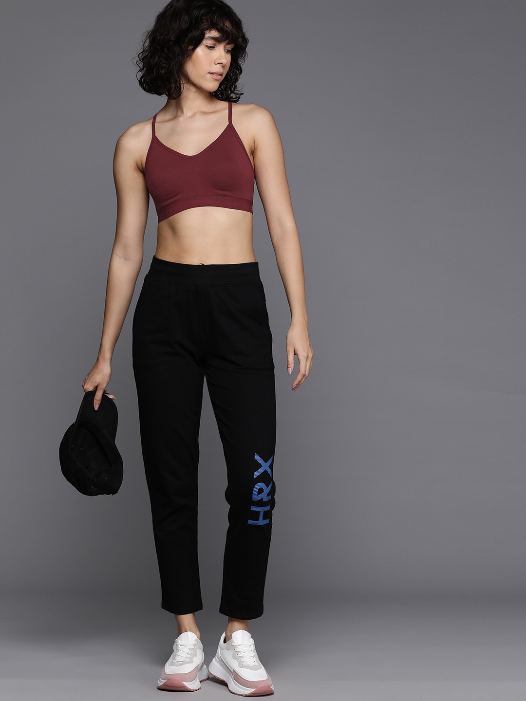 

HRX by Hrithik Roshan Medium Coverage Slip-On T-shirt Bra, Maroon