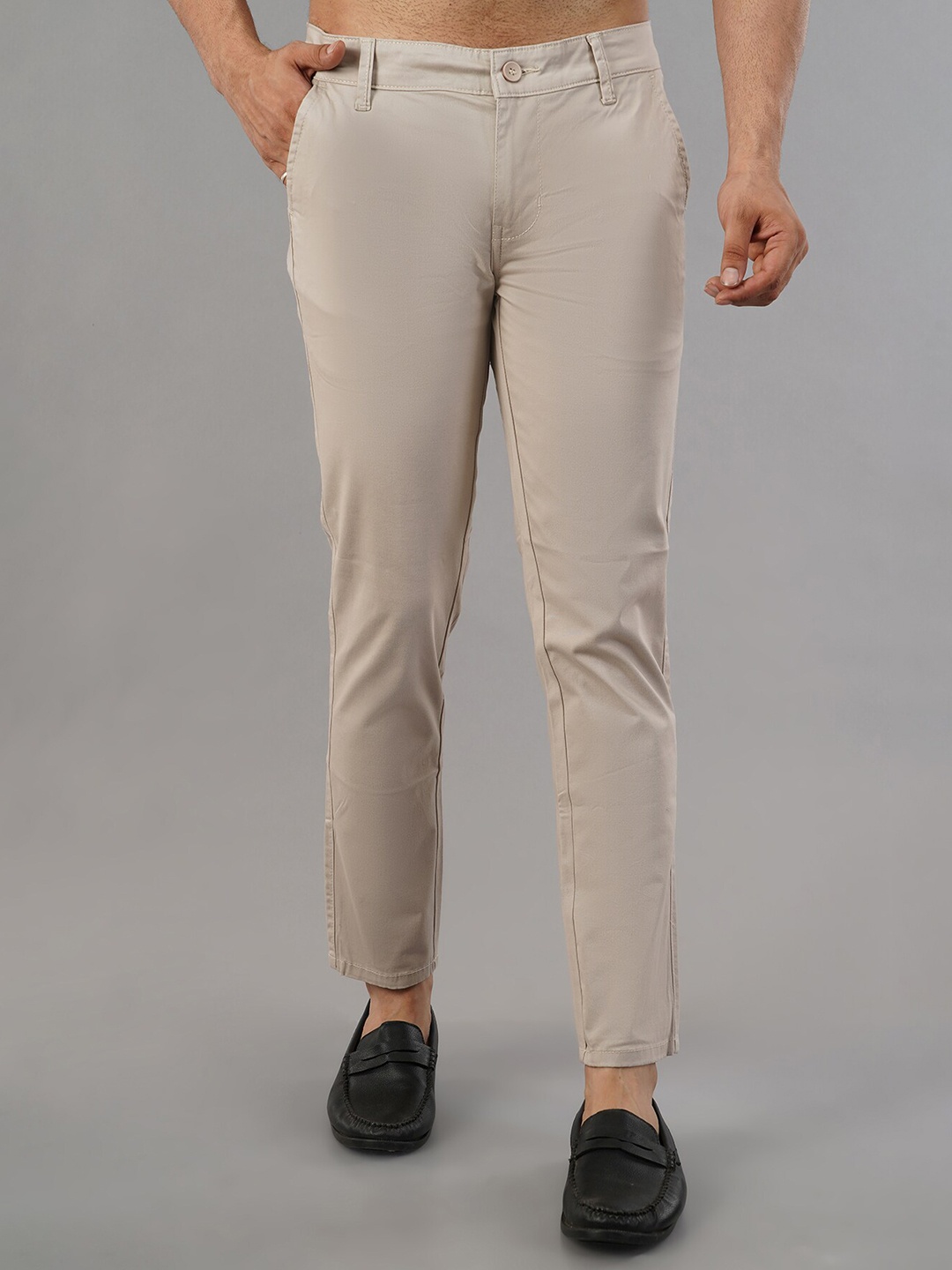 

Mast & Harbour Loose Fit Trousers, Beige