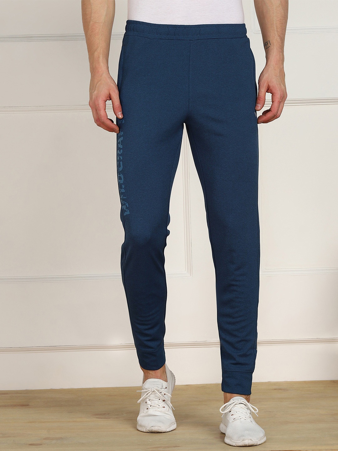 

Wildcraft Men Anti odour Track Pants, Navy blue