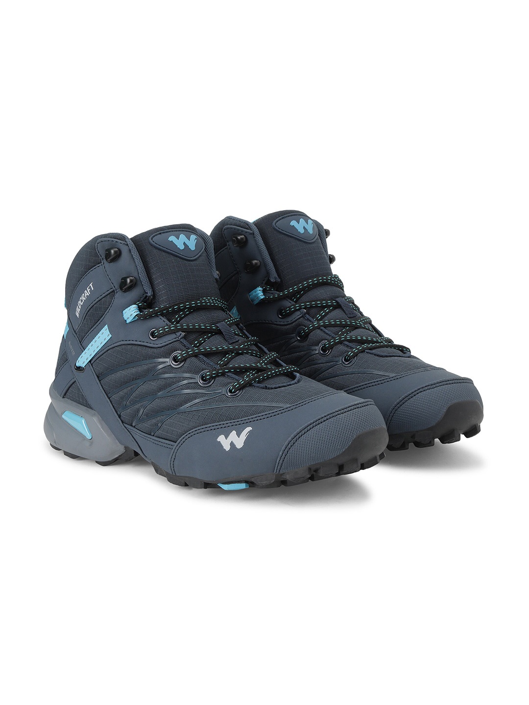 

Wildcraft Men Textured Hydra Void Lace-Ups Trekking Shoes, Blue