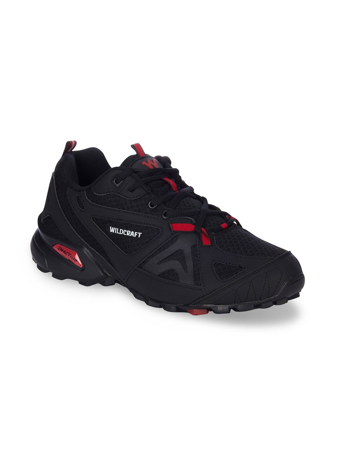 

Wildcraft Men Textured Hydra Void Lace-Ups Trekking Shoes, Black