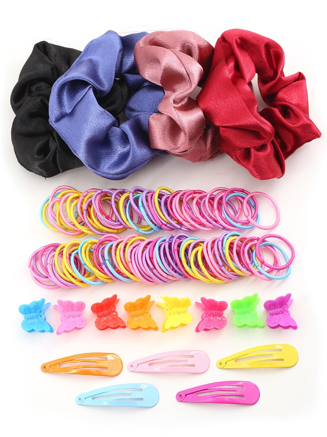 

Shining Diva Fashion Girls Set of 117 Hair Accessory, Blue