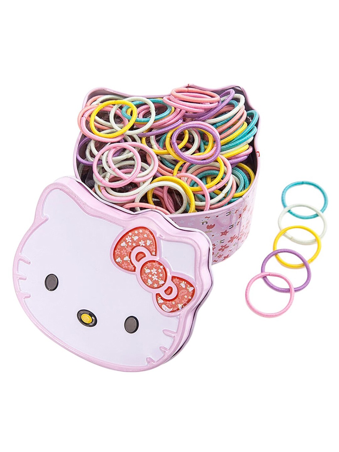 

Shining Diva Fashion Girls Set of 100 Hairbands, Blue