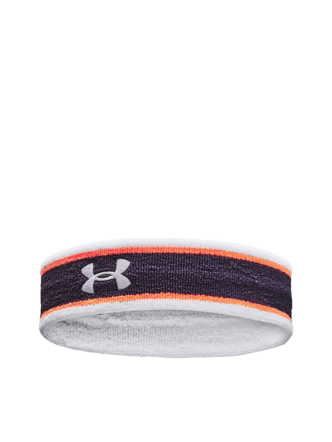 

UNDER ARMOUR Striped Performance Terry Headband, White
