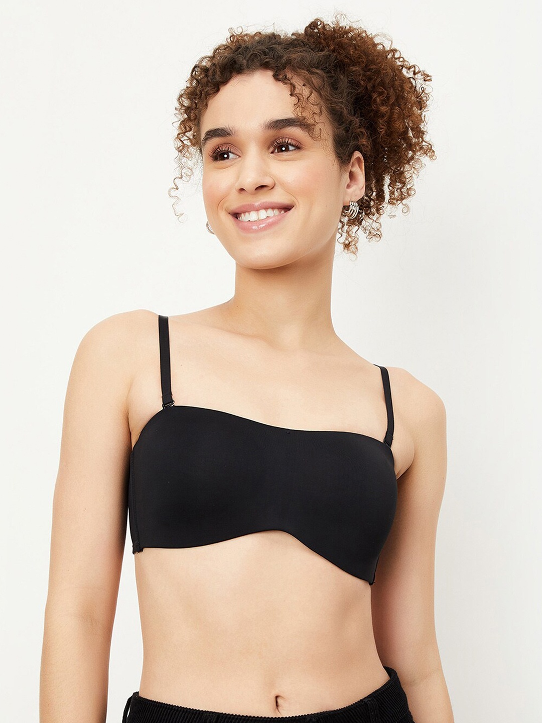 

max Full Coverage Lightly Padded Everyday Bra with All Day Comfort, Black