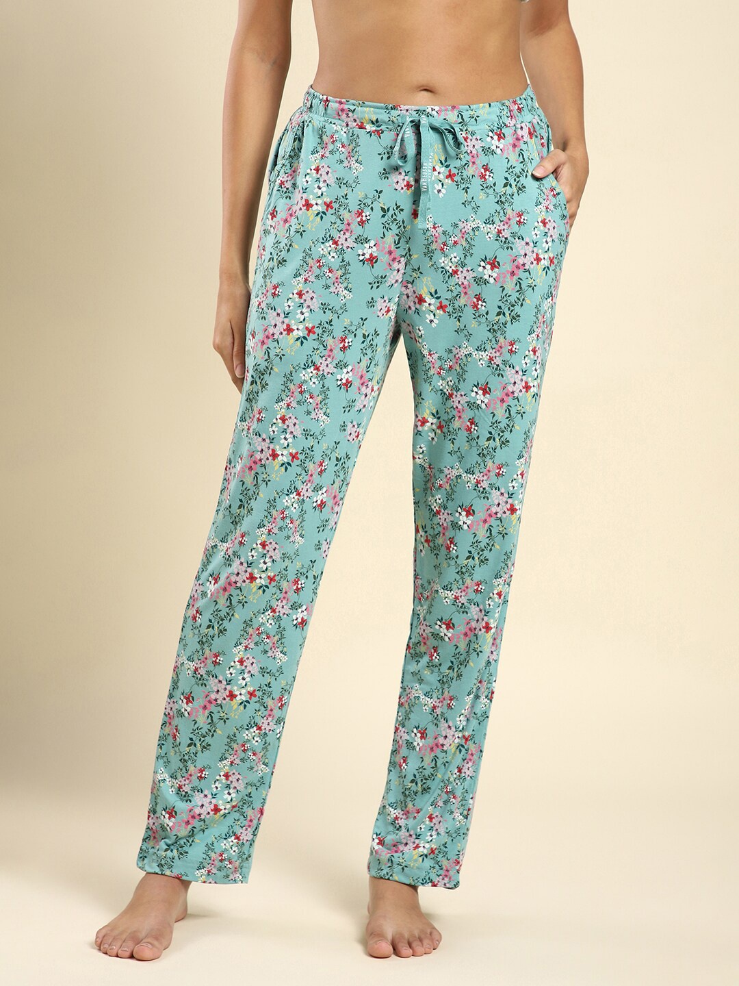 

Van Heusen Women Printed Straight-Leg Modal Lounge Pant, Blue