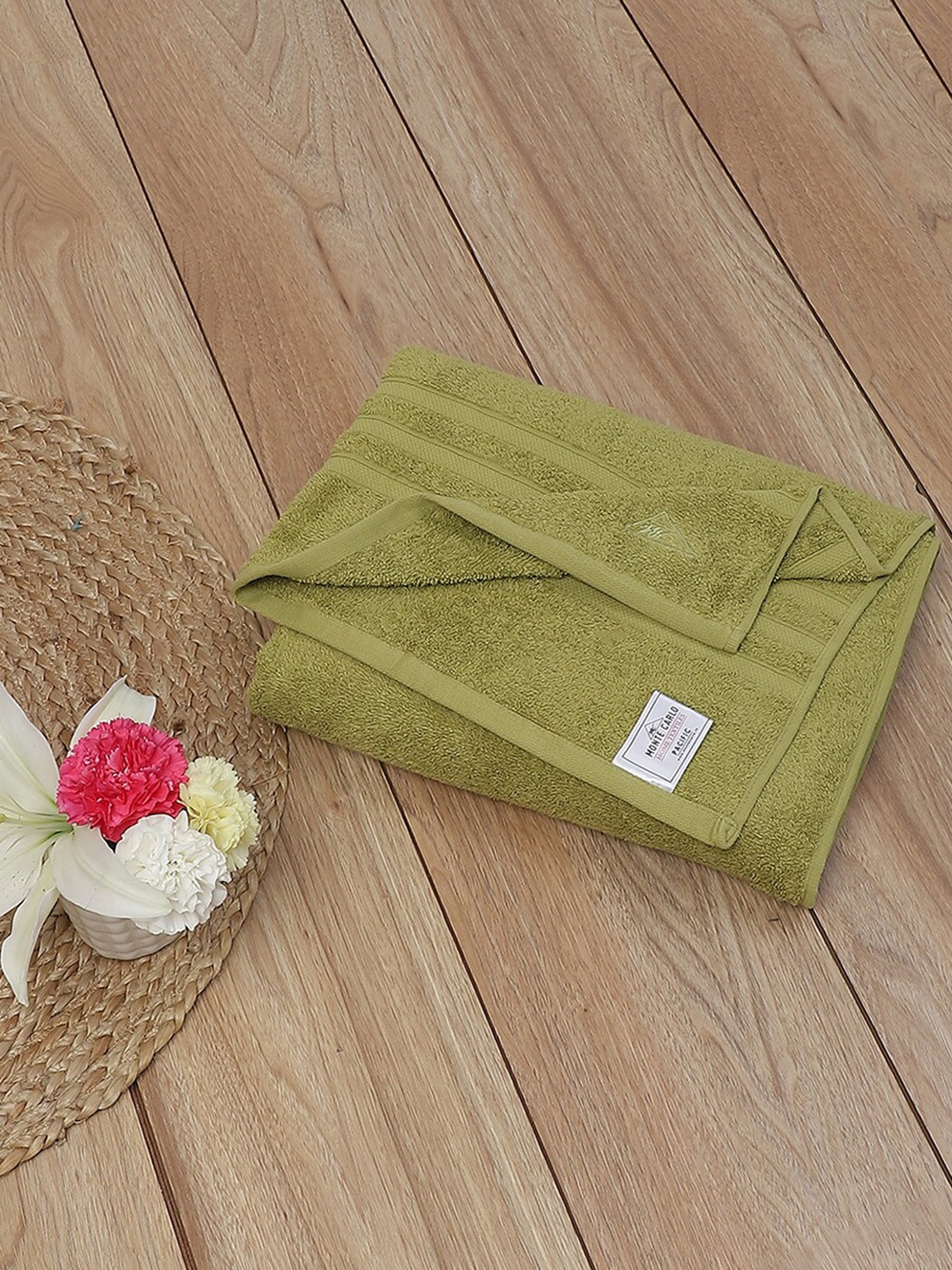 

Monte Carlo Cotton 400 GSM Bath Towel, Green