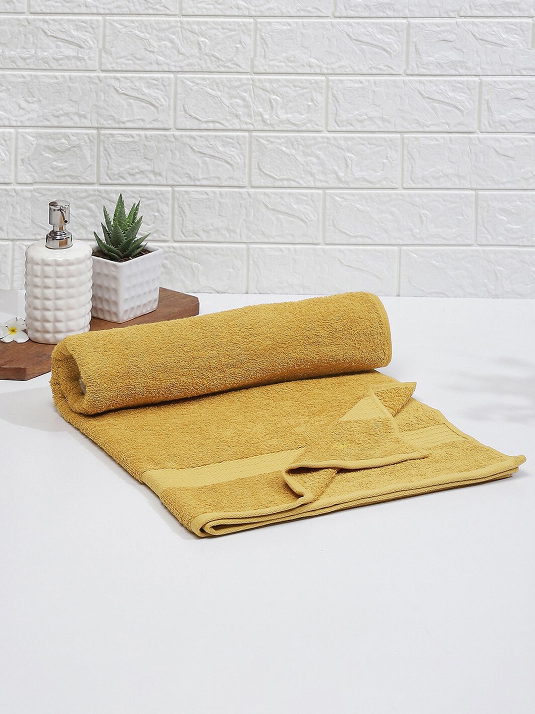 

Monte Carlo Cotton 400 GSM Bath Towel, Yellow