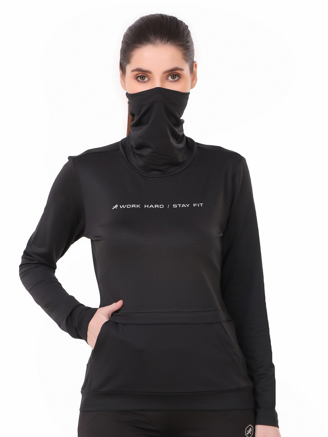 

REDESIGN Women Black Sweatshirt