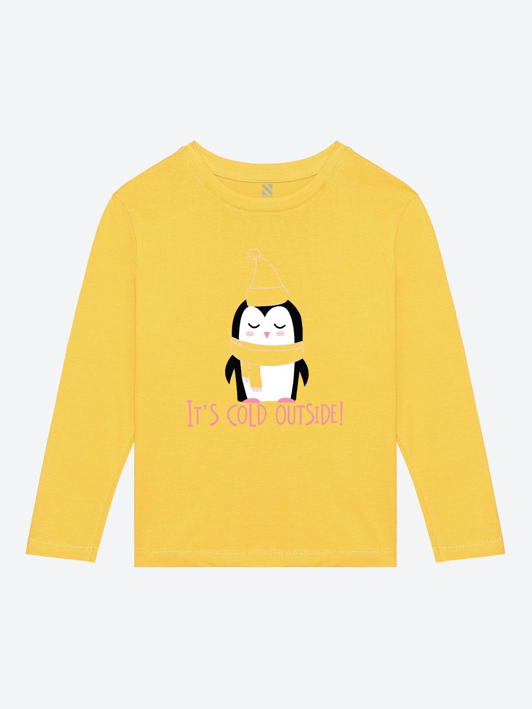 

BAESD Girls Long Sleeves Typography Applique Cotton Casual Cotton Casual T-shirt, Yellow