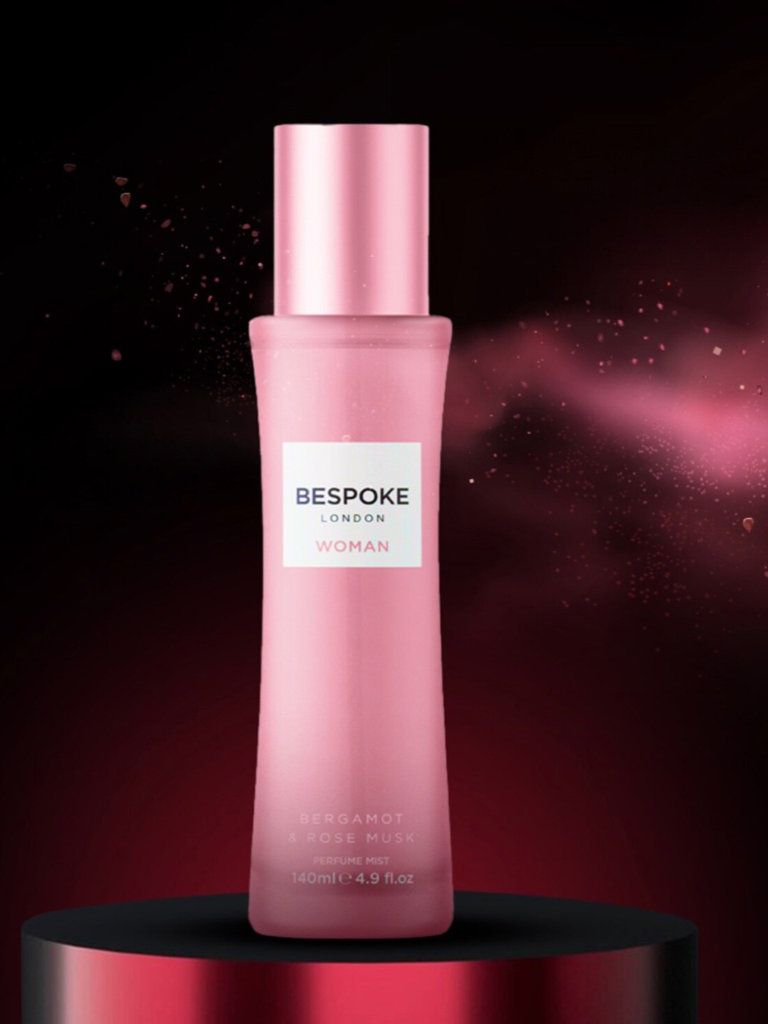 

BESPOKE LONDON Woman Bergamot & Rose Musk Perfume Mist - 140 ml, Pink