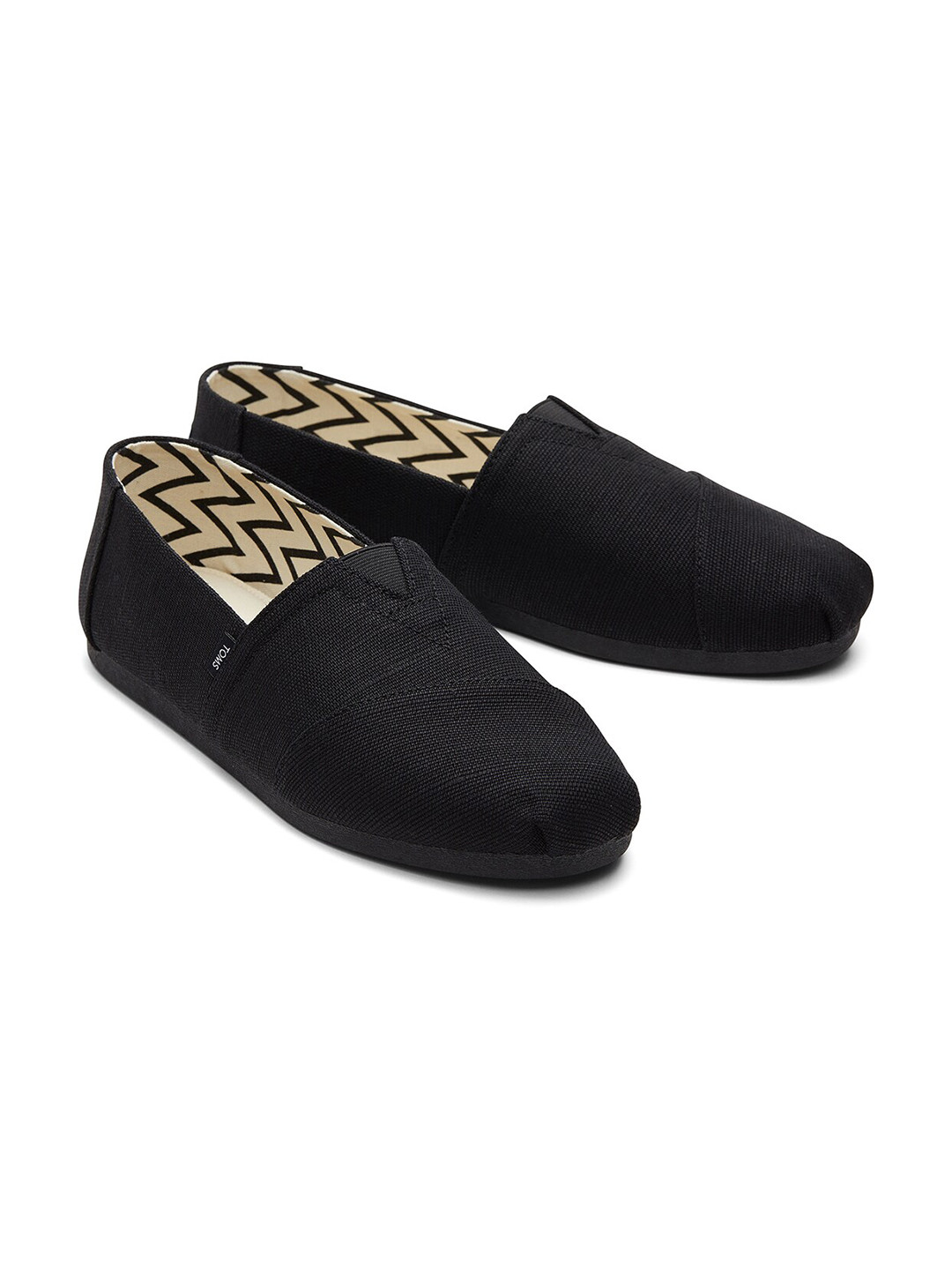 

TOMS Men Comfort Insole Canvas Slip-On Sneakers, Black