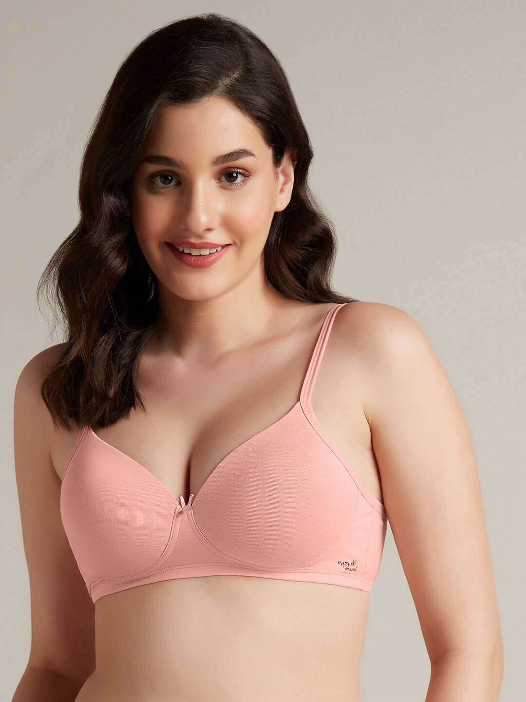 

Amante Padded Non-Wired Simply Soft T-Shirt Bra, Pink